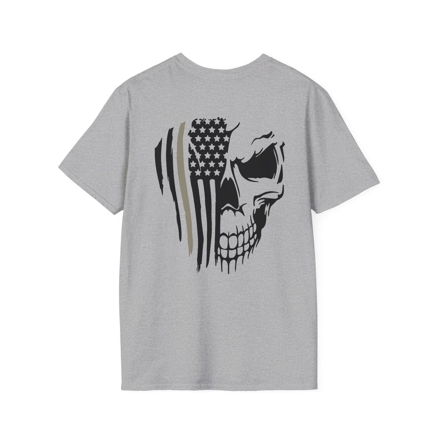 American Skull Flag Tee