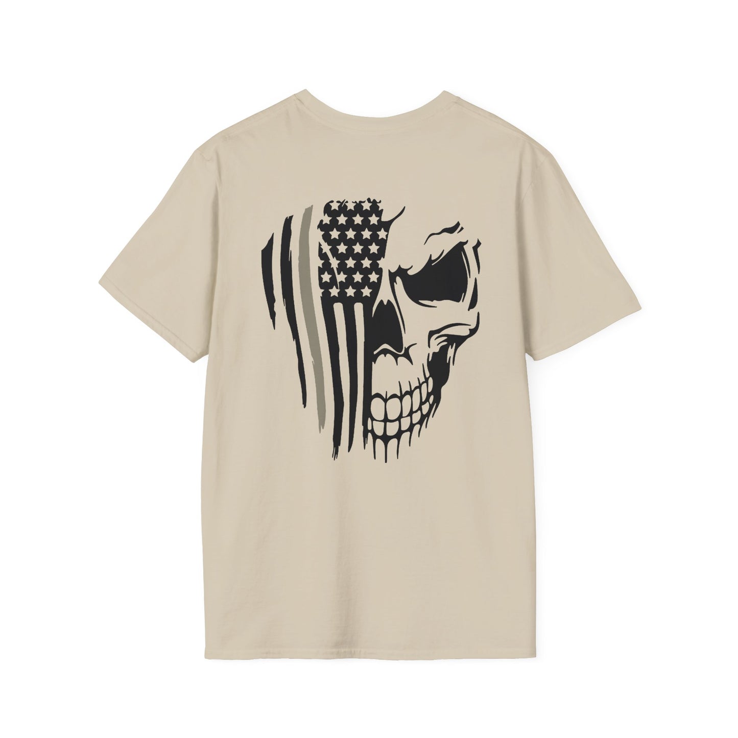 American Skull Flag Tee