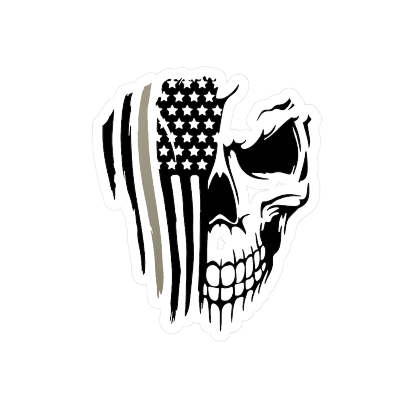 American Skull Flag