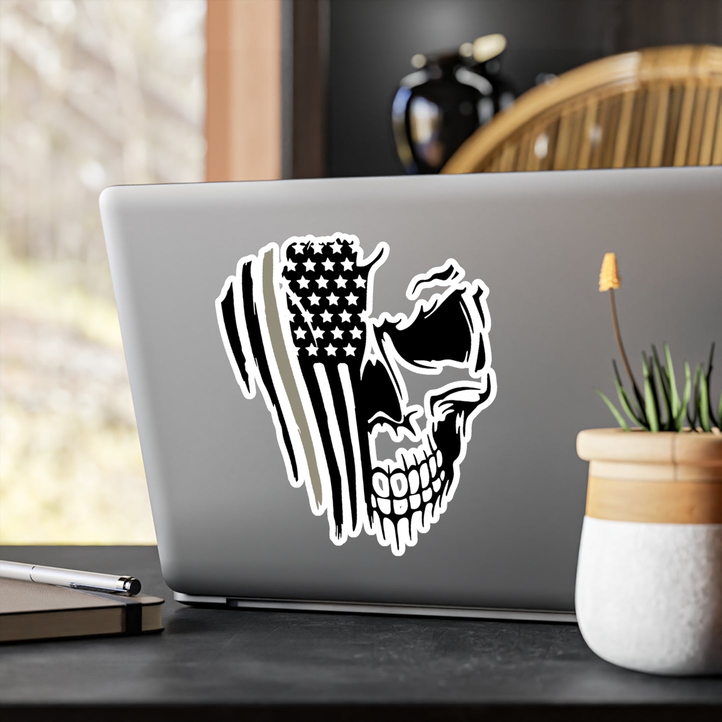 American Skull Flag